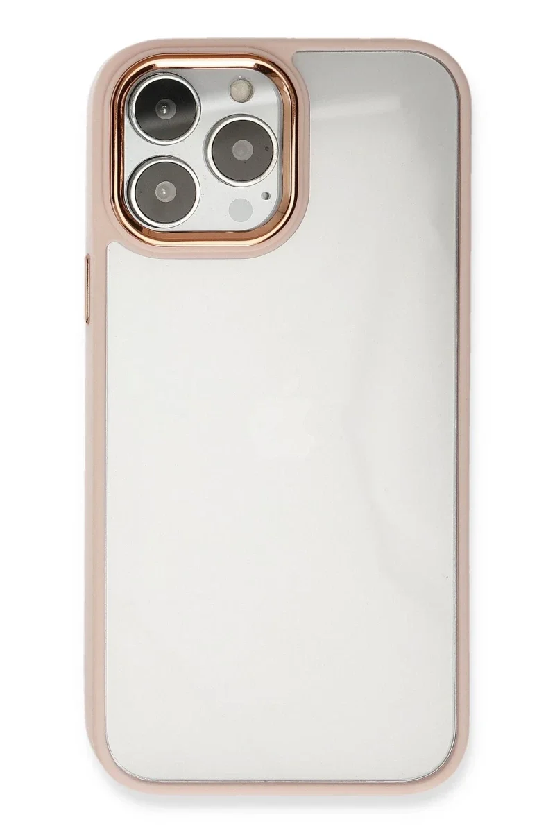 Apple iPhone 14 Pro Max Kılıf Dora Kapak - Pudra Apple iPhone 14 Pro Max Kılıf Dora Kapak - Pudra