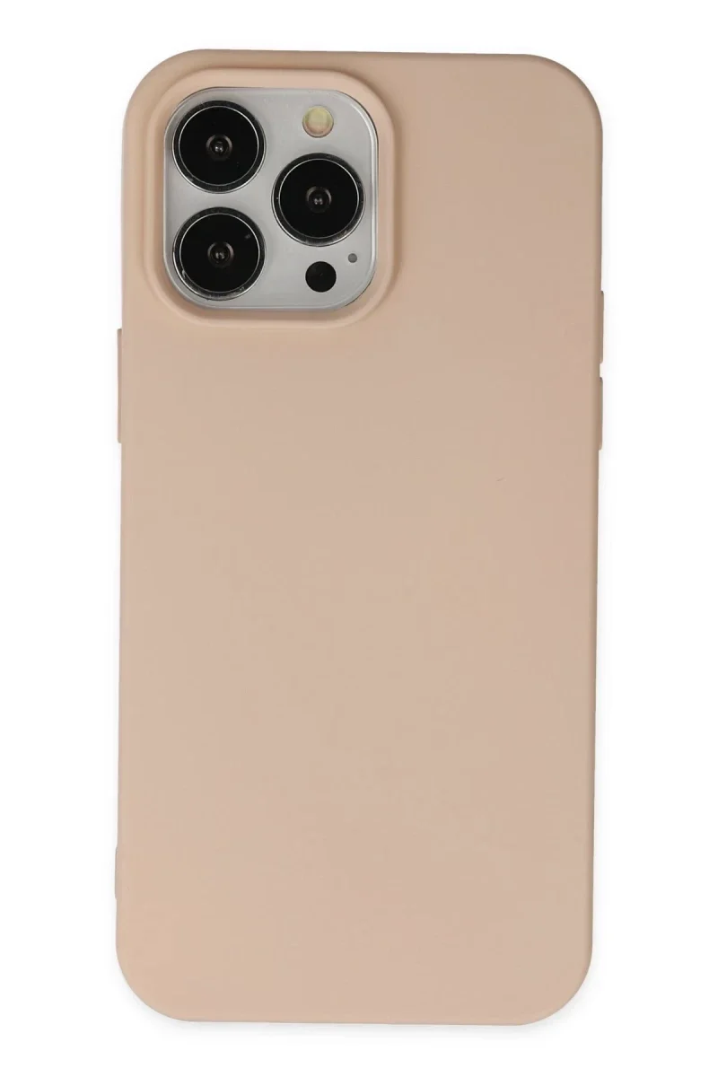 Apple iPhone 14 Pro Kılıf Nano içi Kadife Silikon - Pudra Fiyatı, Yorumları ve Özellikleri