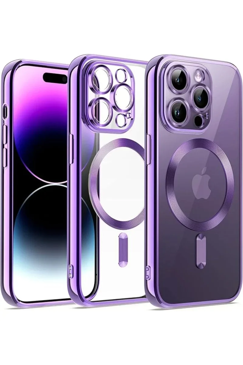 Apple iPhone 14 Pro Kılıf Kross Magneticsafe Kapak - Mor Fiyatı, Yorumları ve Özellikleri