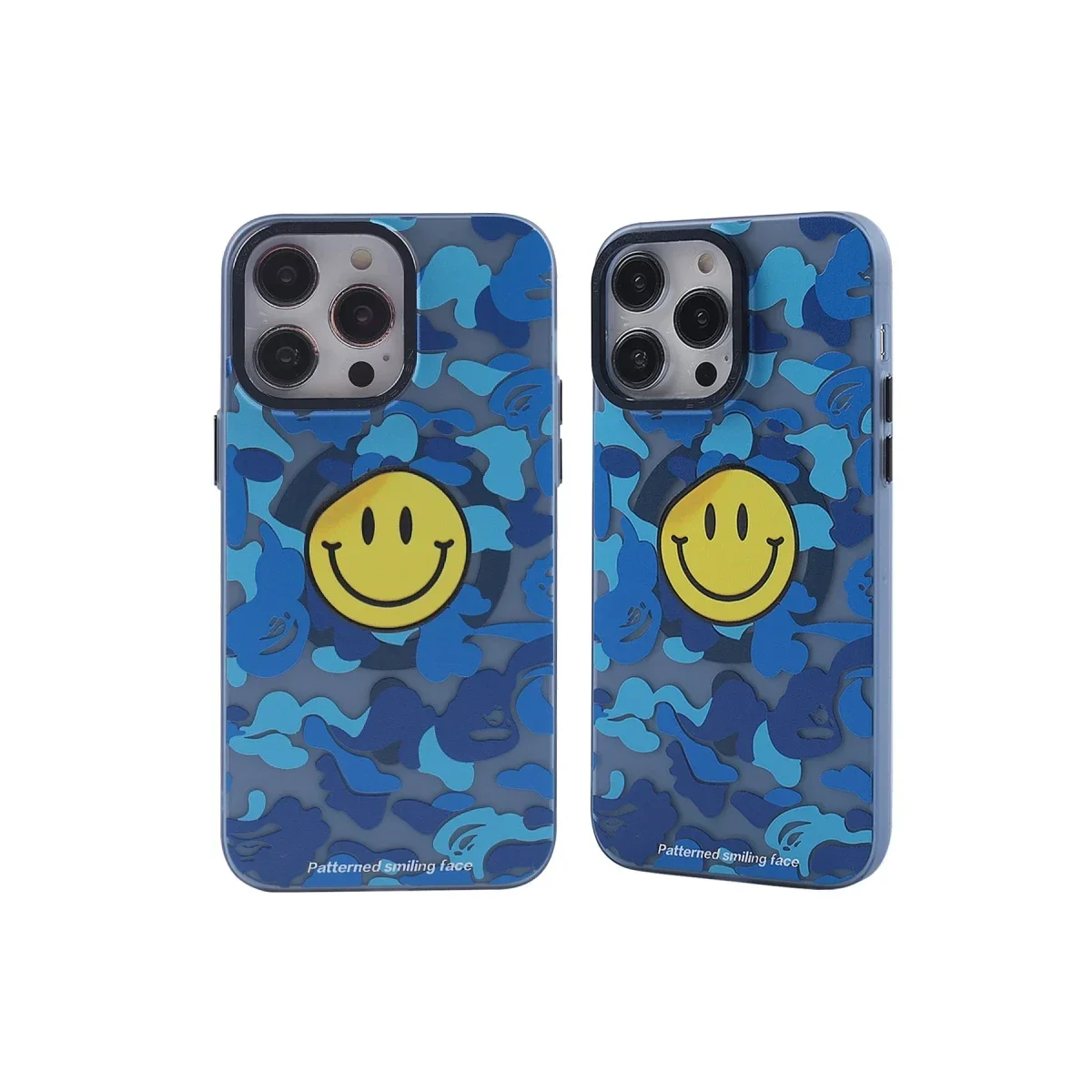 Apple iPhone 14 Pro Max Kılıf Apollo Magneticsafe Desenli Kapak - Apollo Mavi - 1