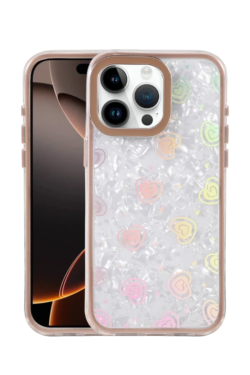 Apple iPhone 14 Pro Max Lumi Desenli Kapak - Çöl Titanyum Apple iPhone 14 Pro Max Lumi Desenli Kapak - Çöl Titanyum