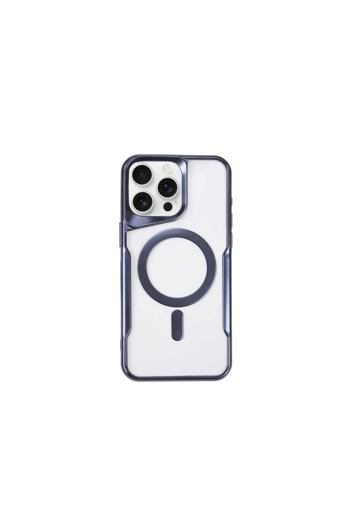 Apple iPhone 14 Pro Max Kılıf Boyi Magsafe Silikon Kapak - Lacivert Apple iPhone 14 Pro Max Kılıf Boyi Magsafe Silikon Kapak - Lacivert