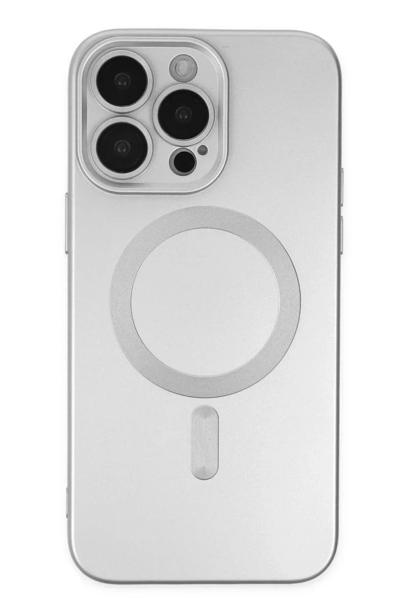 Apple iPhone 14 Pro Kılıf Moshi Lens Magneticsafe Silikon - Gümüş Apple iPhone 14 Pro Kılıf Moshi Lens Magneticsafe Silikon - Gümüş