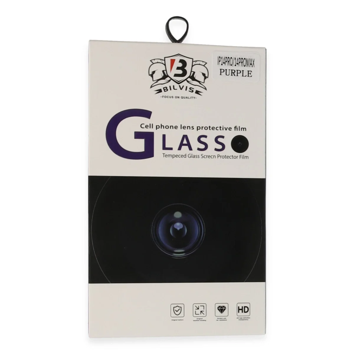 Apple İphone 14 Pro Max Bilvis Titan Kamera Lens - Derin Mor Apple İphone 14 Pro Max Bilvis Titan Kamera Lens - Derin Mor