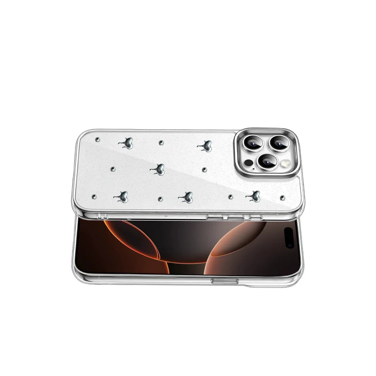 Apple İphone 14 Pro Max Fiyonk Desenli Kapak - Desen 1 Apple İphone 14 Pro Max Fiyonk Desenli Kapak - Desen 1