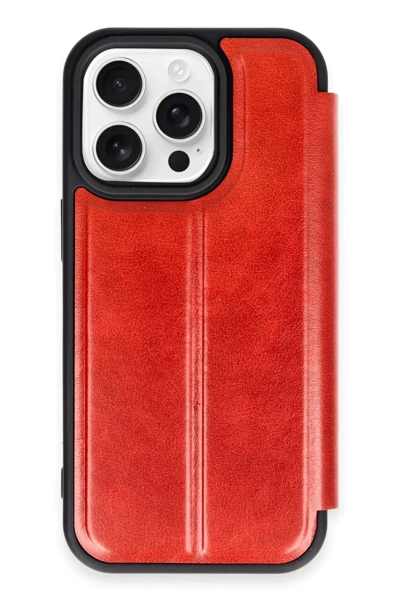 Apple iPhone 14 Pro Kılıf Flip Cover - Kırmızı Fiyatı, Yorumları ve Özellikleri