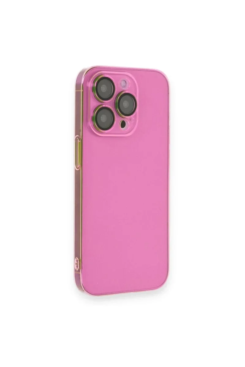 Apple iPhone 14 Pro Max Kılıf Armada Lensli Kapak - Pembe Apple iPhone 14 Pro Max Kılıf Armada Lensli Kapak - Pembe