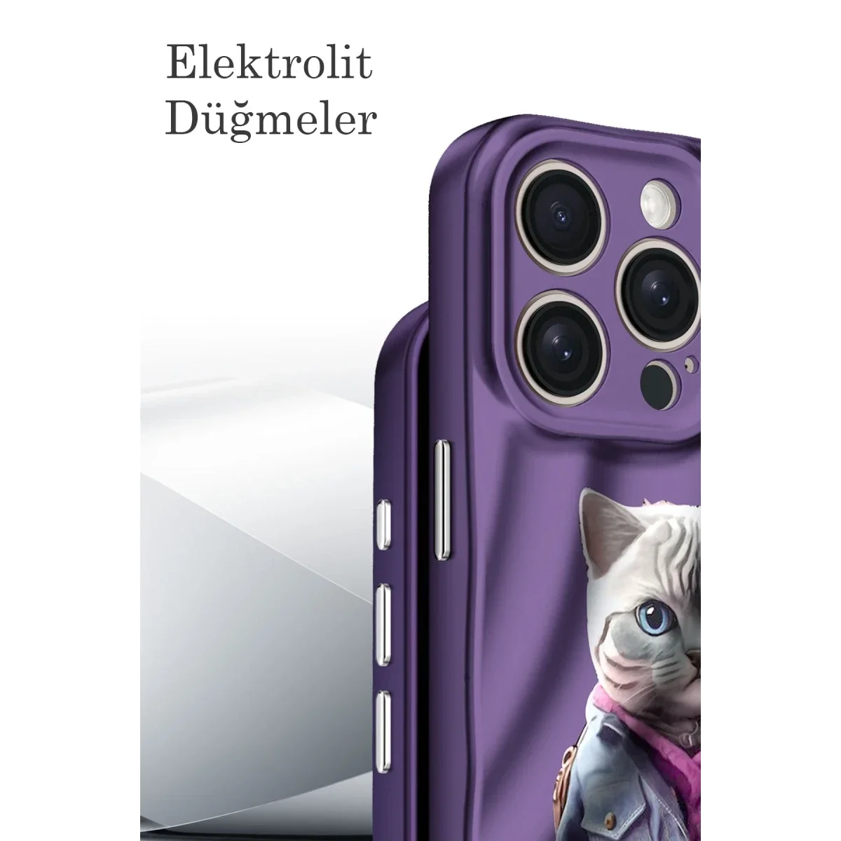 Apple iPhone 14 Pro Kılıf Crew Desenli Kapak - Kapadokya - Görsel 3