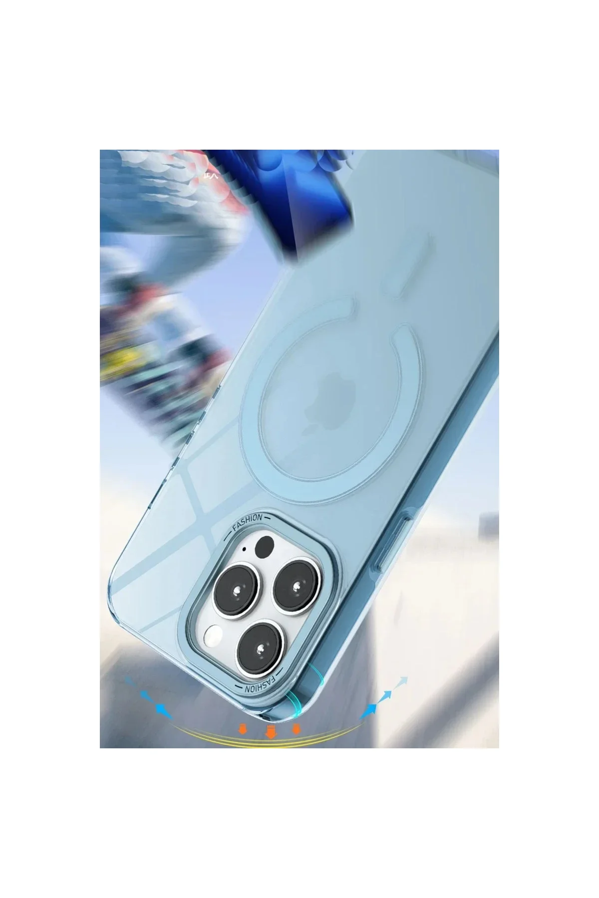 Apple iPhone 14 Pro Kılıf Troy Magsafe Kapak - Mor Apple iPhone 14 Pro Kılıf Troy Magsafe Kapak - Mor