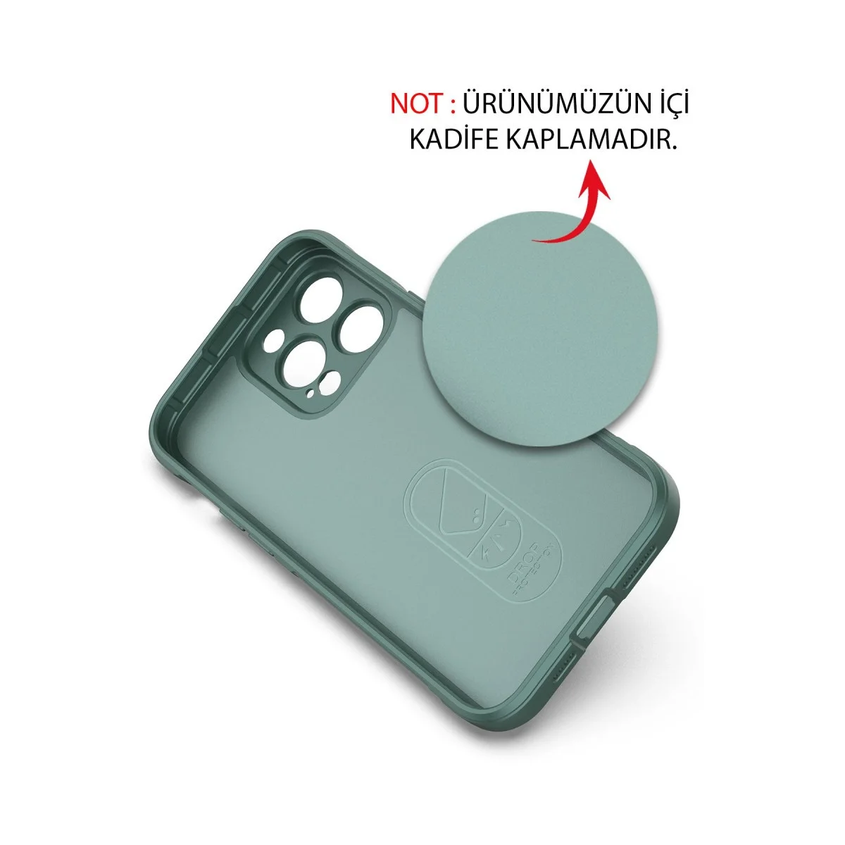 Apple İphone 14 Pro Max Kılıf Optimum Silikon - Siyah Apple İphone 14 Pro Max Kılıf Optimum Silikon - Siyah