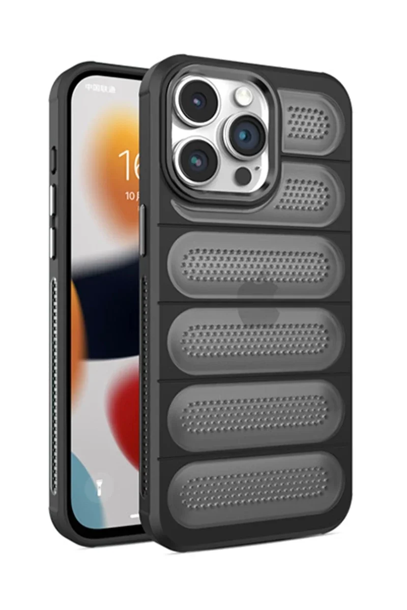 Apple iPhone 14 Pro Kılıf Airmax Silikon Kapak - Siyah Apple iPhone 14 Pro Kılıf Airmax Silikon Kapak - Siyah