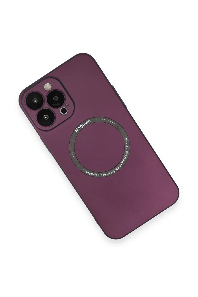 Apple iPhone 14 Pro Kılıf Jack Magneticsafe Lens Silikon - Mürdüm Fiyatı, Yorumları ve Özellikleri