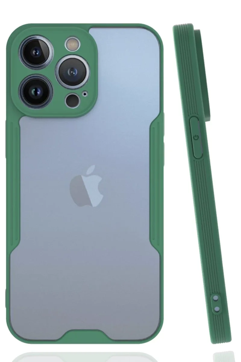 Apple iPhone 14 Pro Kılıf Platin Silikon - Yeşil Apple iPhone 14 Pro Kılıf Platin Silikon - Yeşil