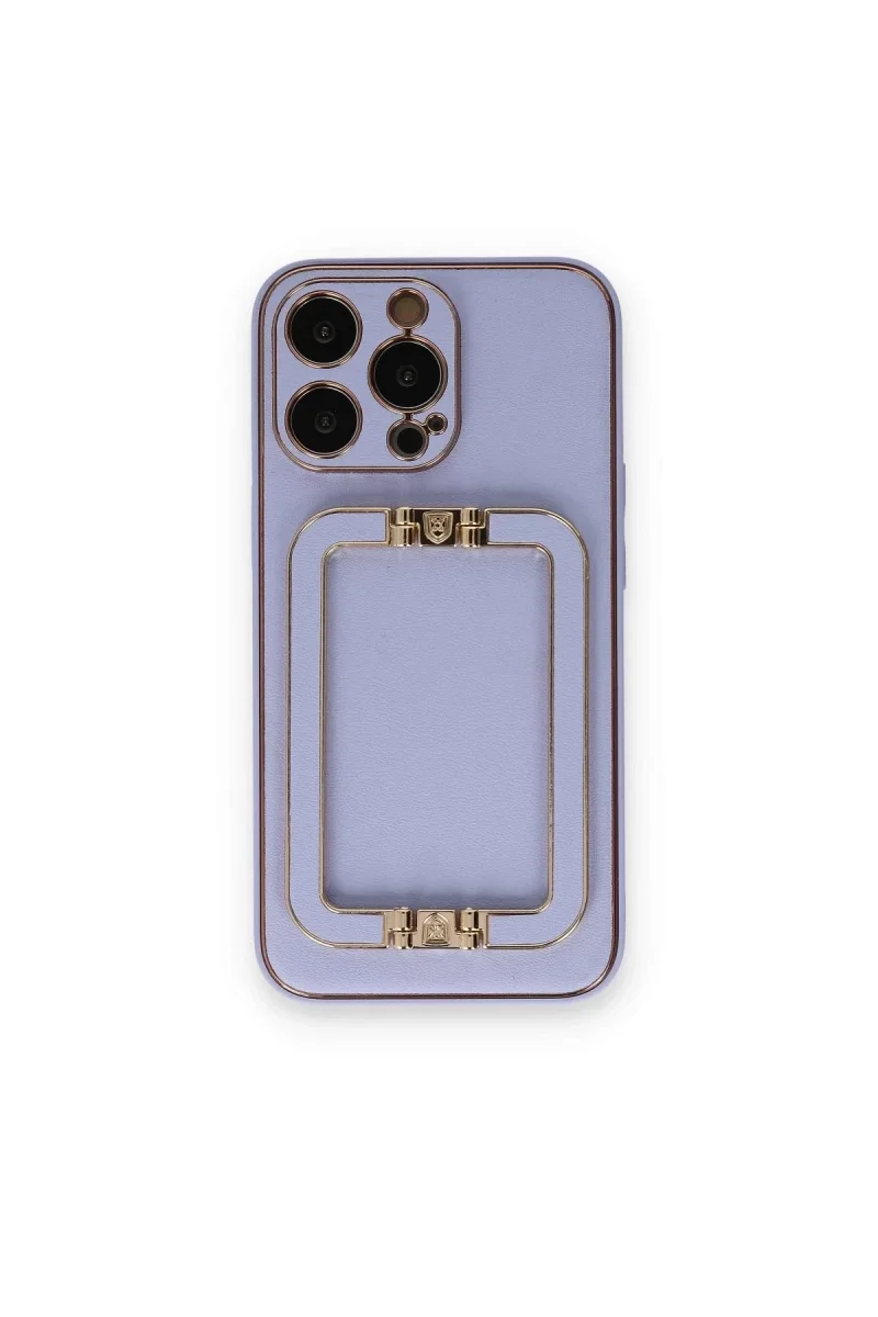 Apple iPhone 14 Pro Max Kılıf Coco Elit Kapak - Lila Apple iPhone 14 Pro Max Kılıf Coco Elit Kapak - Lila