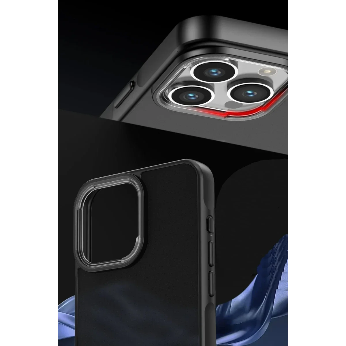 Apple iPhone 14 Pro Kılıf Elegant Kapak - Yeşil - Görsel 4