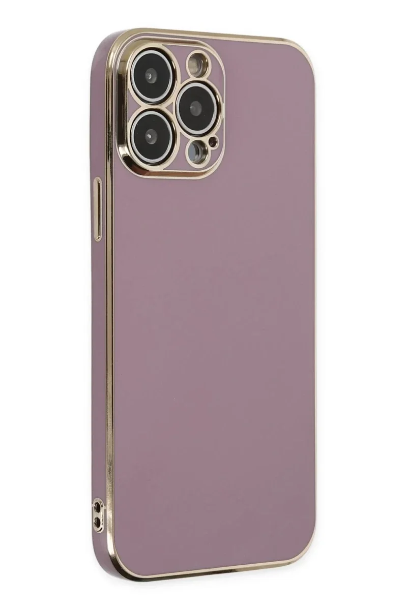 Apple iPhone 14 Pro Max Kılıf Volet Silikon - Mor Apple iPhone 14 Pro Max Kılıf Volet Silikon - Mor