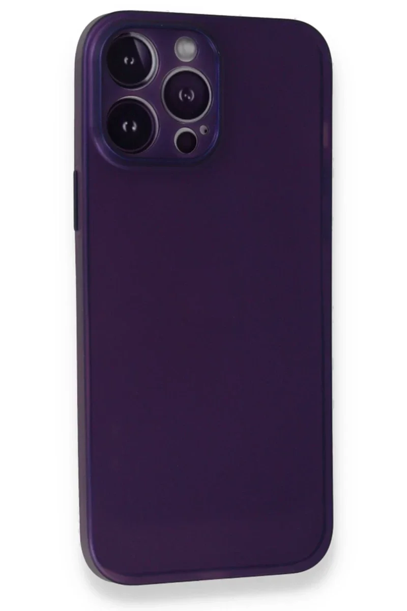 Apple iPhone 14 Pro Max Kılıf PP Ultra İnce Kapak - Mor Apple iPhone 14 Pro Max Kılıf PP Ultra İnce Kapak - Mor