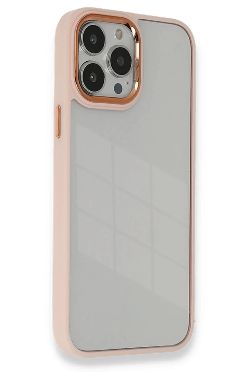 Apple iPhone 14 Pro Kılıf Dora Kapak - Pudra Apple iPhone 14 Pro Kılıf Dora Kapak - Pudra