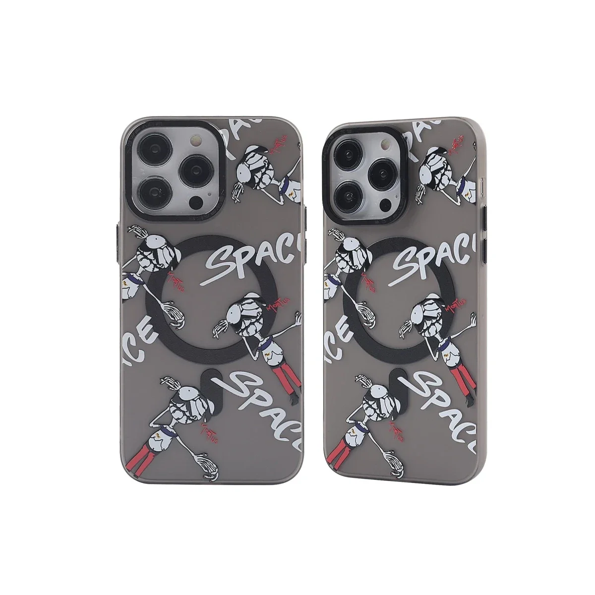 Apple iPhone 14 Pro Kılıf Apollo Magneticsafe Desenli Kapak - Apollo Siyah - 3 Apple iPhone 14 Pro Kılıf Apollo Magneticsafe Desenli Kapak - Apollo Siyah - 3