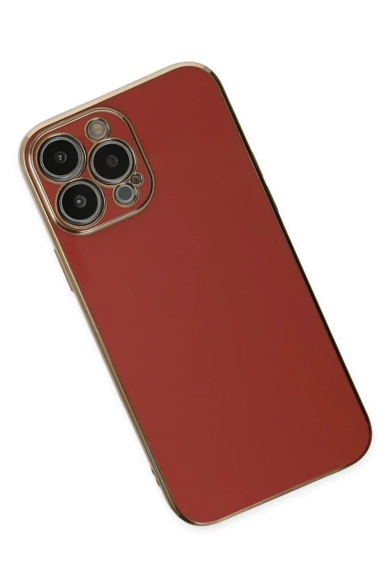 Apple iPhone 14 Pro Kılıf Volet Silikon - Kırmızı
