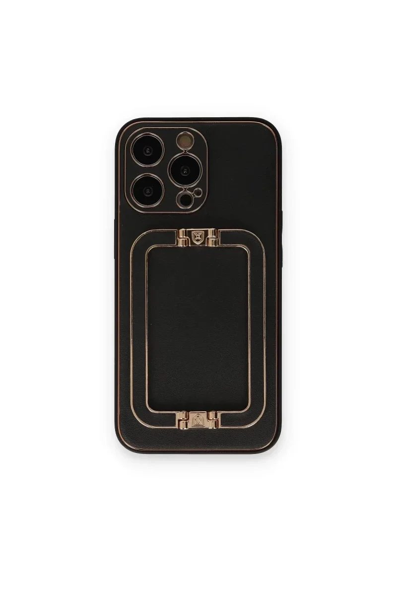 Apple iPhone 14 Pro Max Kılıf Coco Elit Kapak - Siyah Apple iPhone 14 Pro Max Kılıf Coco Elit Kapak - Siyah