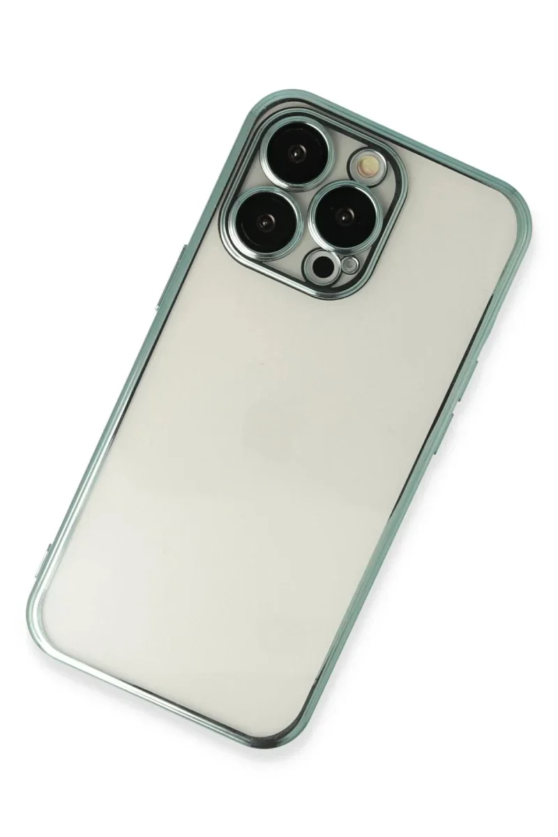 Apple iPhone 14 Pro Kılıf Razer Lensli Silikon - Yeşil Apple iPhone 14 Pro Kılıf Razer Lensli Silikon - Yeşil