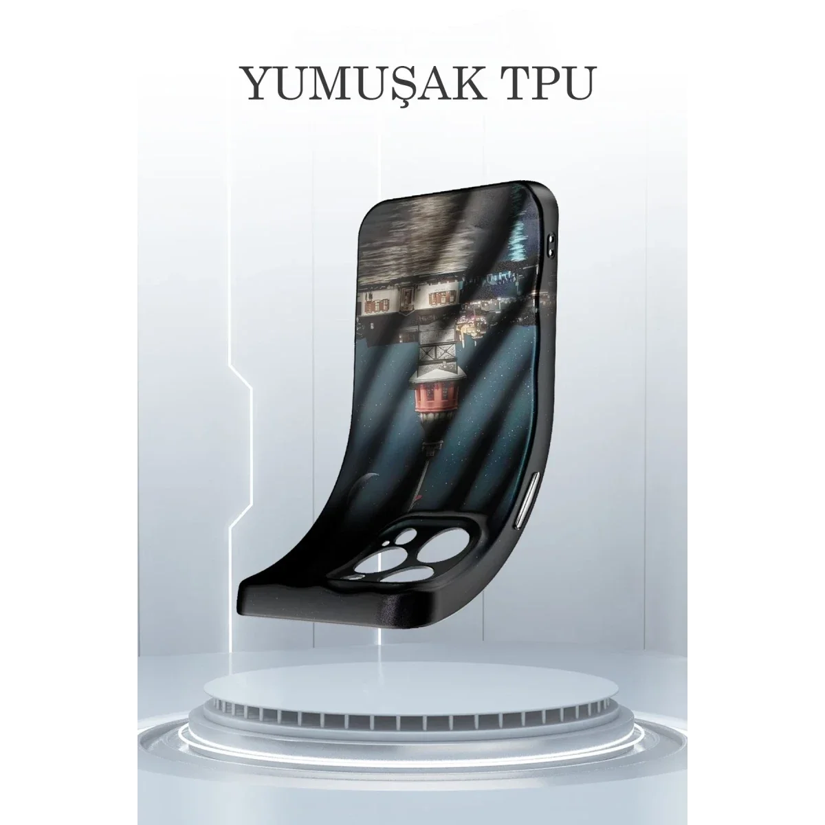Apple iPhone 14 Pro Kılıf Crew Desenli Kapak - Kapadokya - Görsel 2