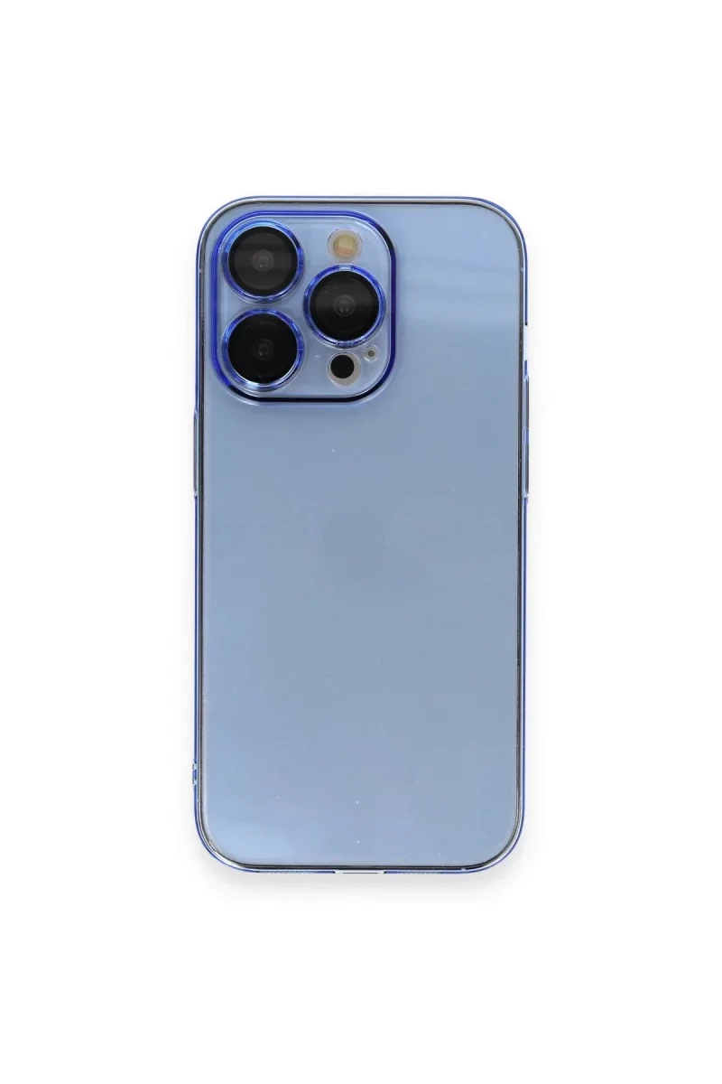 Apple iPhone 14 Pro Kılıf Armada Lensli Kapak - Sierra Blue Apple iPhone 14 Pro Kılıf Armada Lensli Kapak - Sierra Blue