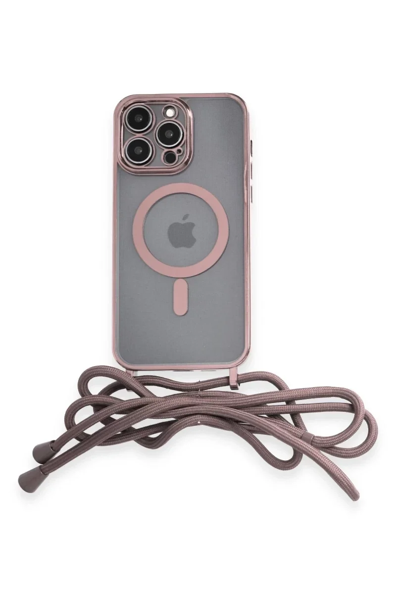 Apple iPhone 14 Pro Kılıf Divo Lazer Askılı Magsafe Kapak - Pembe Fiyatı, Yorumları ve Özellikleri