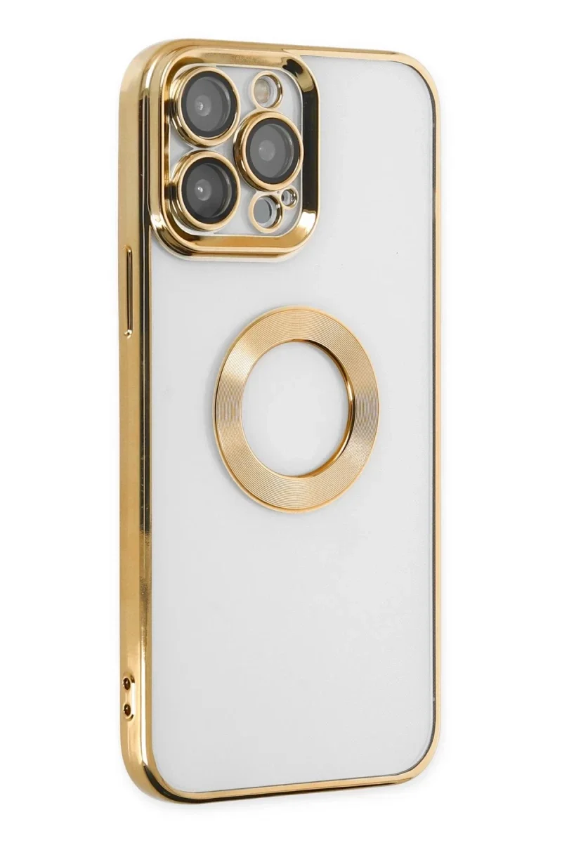 Apple iPhone 14 Pro Max Kılıf Slot Silikon - Gold Apple iPhone 14 Pro Max Kılıf Slot Silikon - Gold