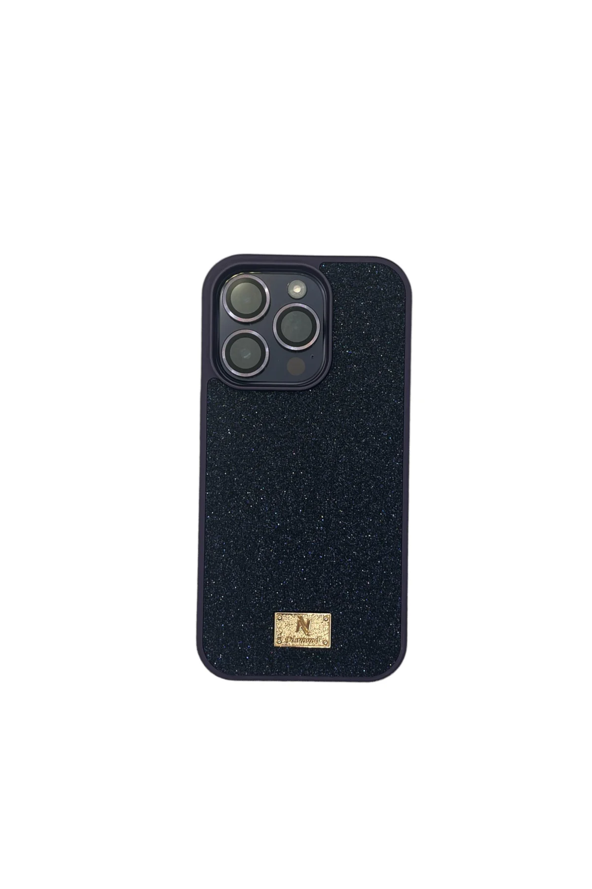 Apple iPhone 14 Pro Premium Stone Silikon Kapak Siyah