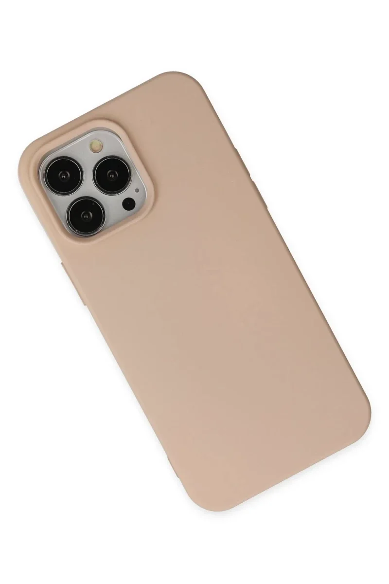 Apple iPhone 14 Pro Kılıf Nano içi Kadife Silikon - Pudra Fiyatı, Yorumları ve Özellikleri