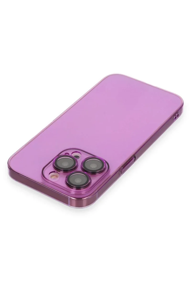 Apple iPhone 14 Pro Max Kılıf Armada Lensli Kapak - Mor Apple iPhone 14 Pro Max Kılıf Armada Lensli Kapak - Mor