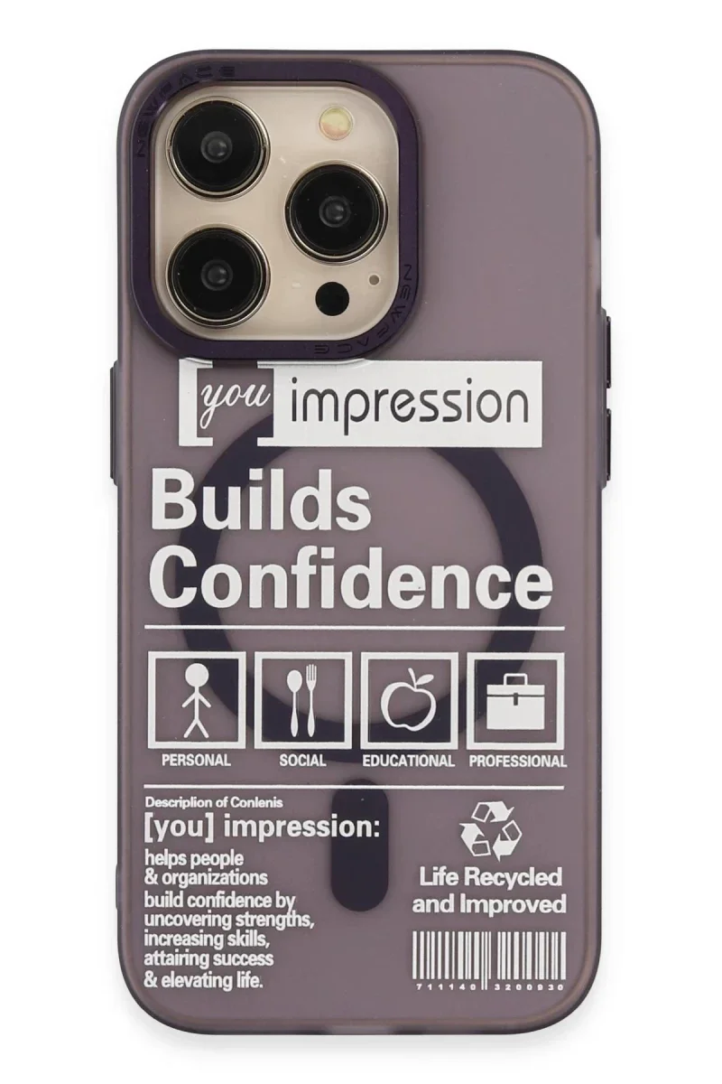 Apple iPhone 14 Pro Kılıf Apollo Magneticsafe Desenli Kapak - Apollo Mor - 6 Fiyatı, Yorumları ve Özellikleri