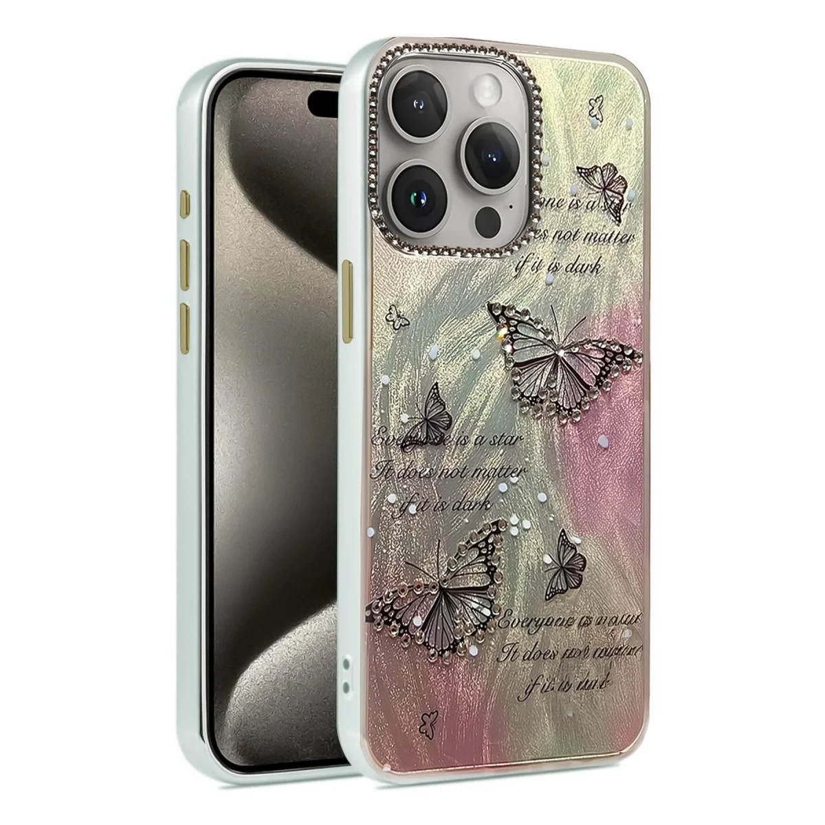 Apple İphone 14 Pro Kılıf Blade Aynalı Desenli Kapak - Desen 6 Apple İphone 14 Pro Kılıf Blade Aynalı Desenli Kapak - Desen 6