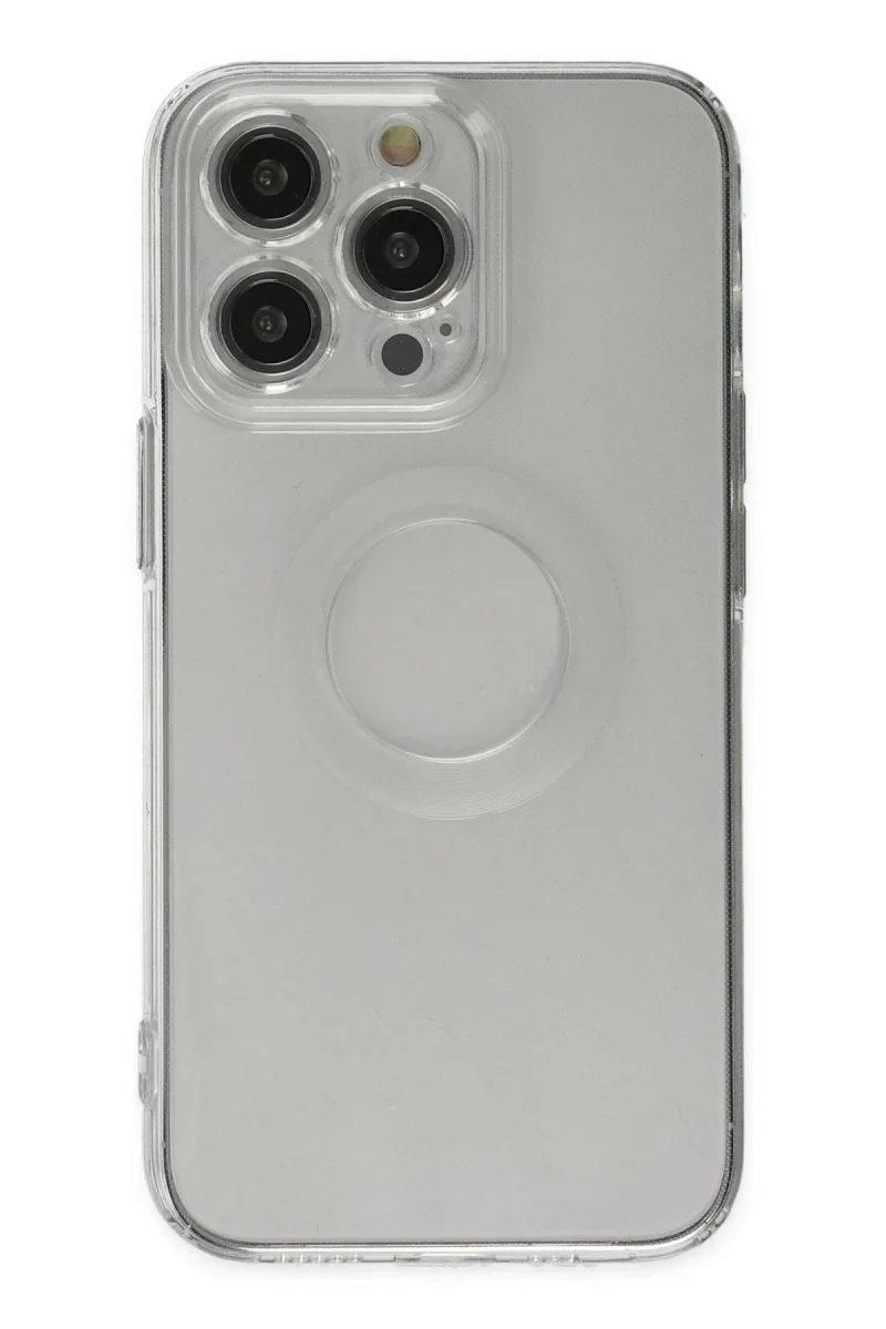 Apple iPhone 14 Pro Kılıf Santa Lens Silikon - Şeffaf Apple iPhone 14 Pro Kılıf Santa Lens Silikon - Şeffaf