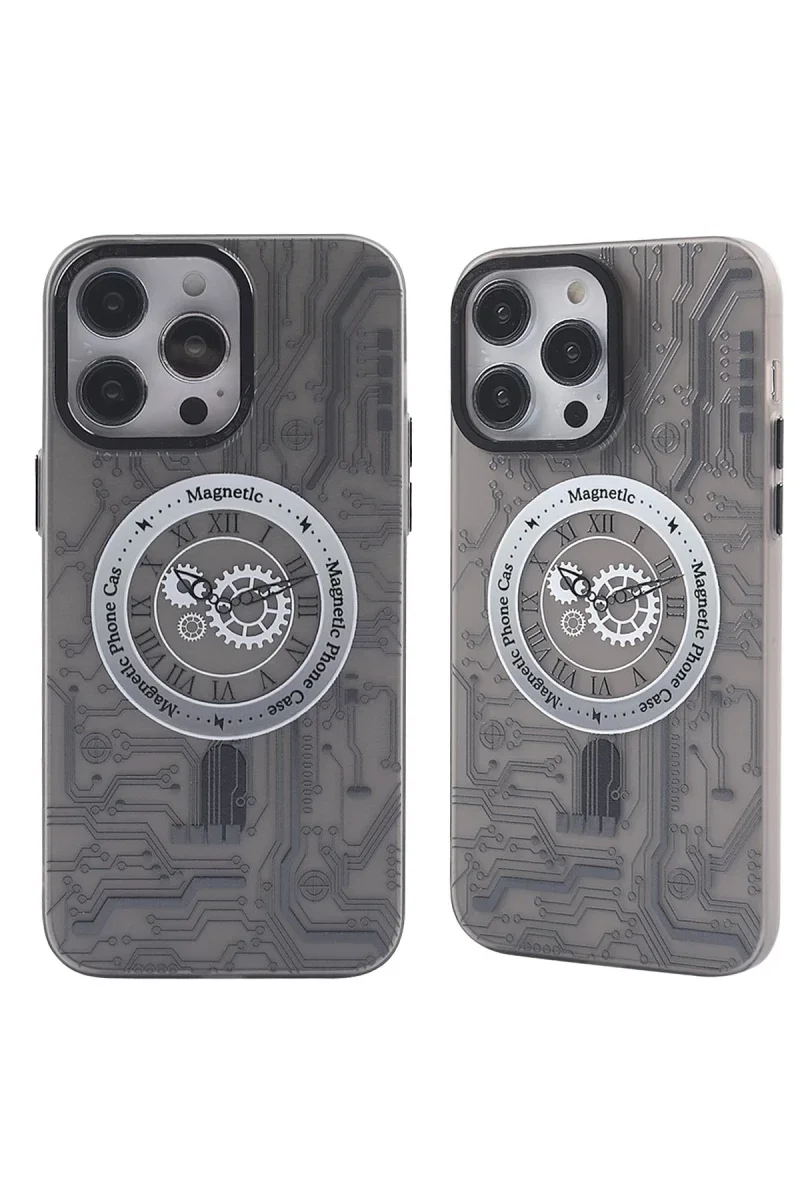 Apple iPhone 14 Pro Max Kılıf Apollo Magneticsafe Desenli Kapak - Apollo Siyah - 1 Apple iPhone 14 Pro Max Kılıf Apollo Magneticsafe Desenli Kapak - Apollo Siyah - 1