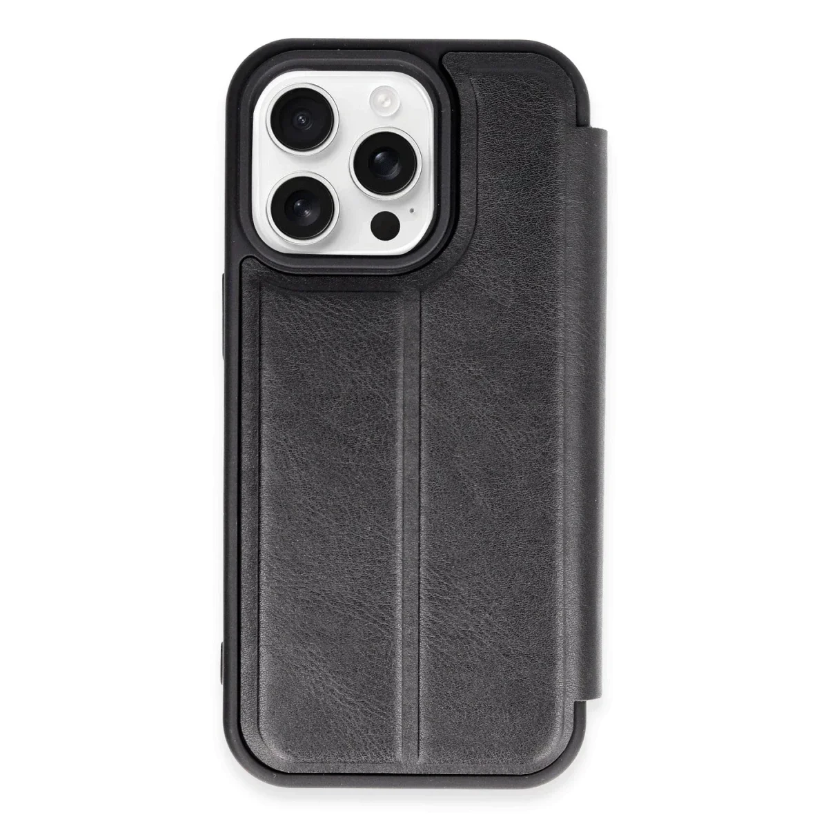 Apple iPhone 14 Pro Kılıf Flip Cover - Siyah