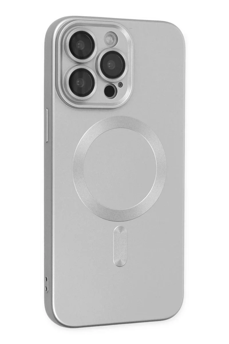 Apple iPhone 14 Pro Kılıf Moshi Lens Magneticsafe Silikon - Gümüş Apple iPhone 14 Pro Kılıf Moshi Lens Magneticsafe Silikon - Gümüş