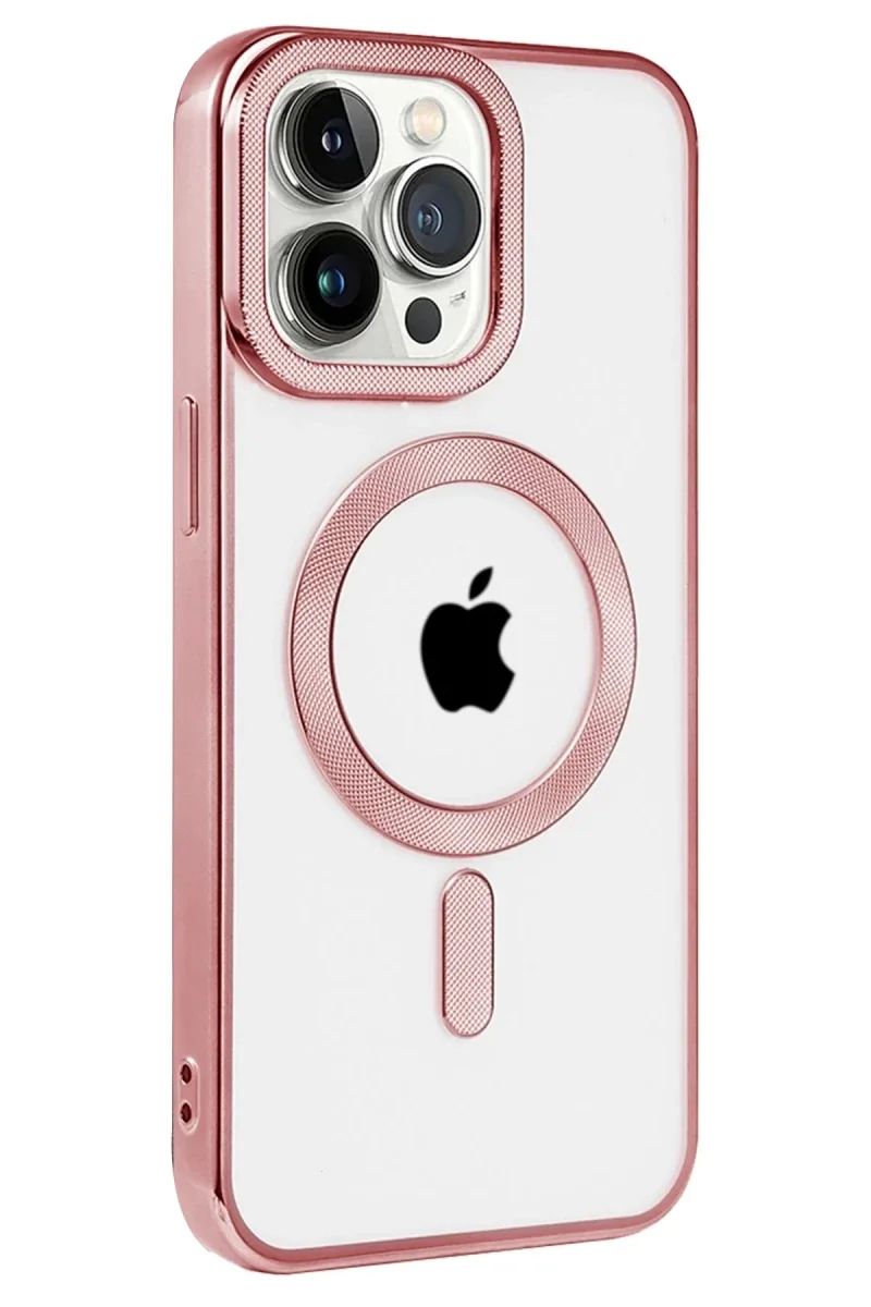 Apple iPhone 14 Pro Max Kılıf Kronos Magsafe Kapak - Rose Gold Fiyatı, Yorumları ve Özellikleri