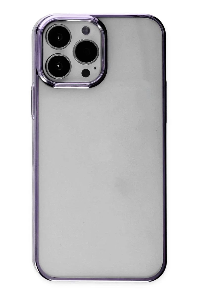 Apple iPhone 14 Pro Kılıf Element Silikon - Mor
