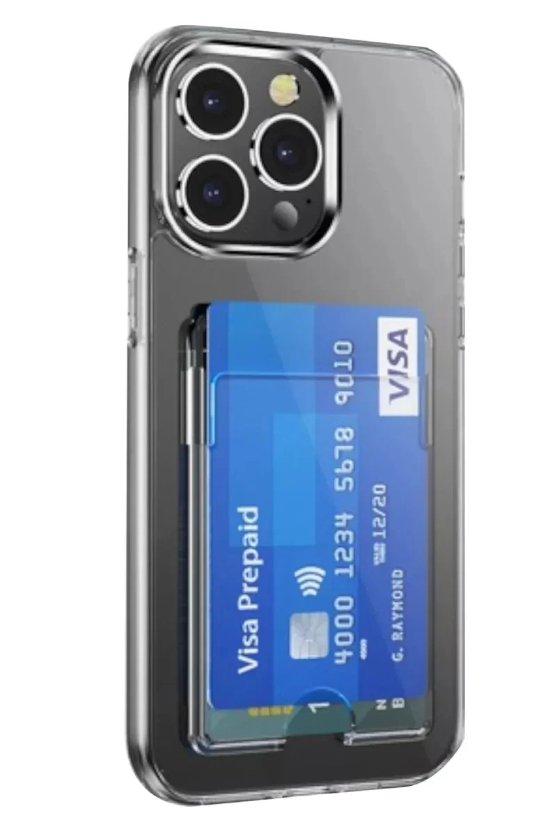 Apple iPhone 14 Pro Max Kılıf Kart Şeffaf Silikon - Şeffaf Fiyatı, Yorumları ve Özellikleri