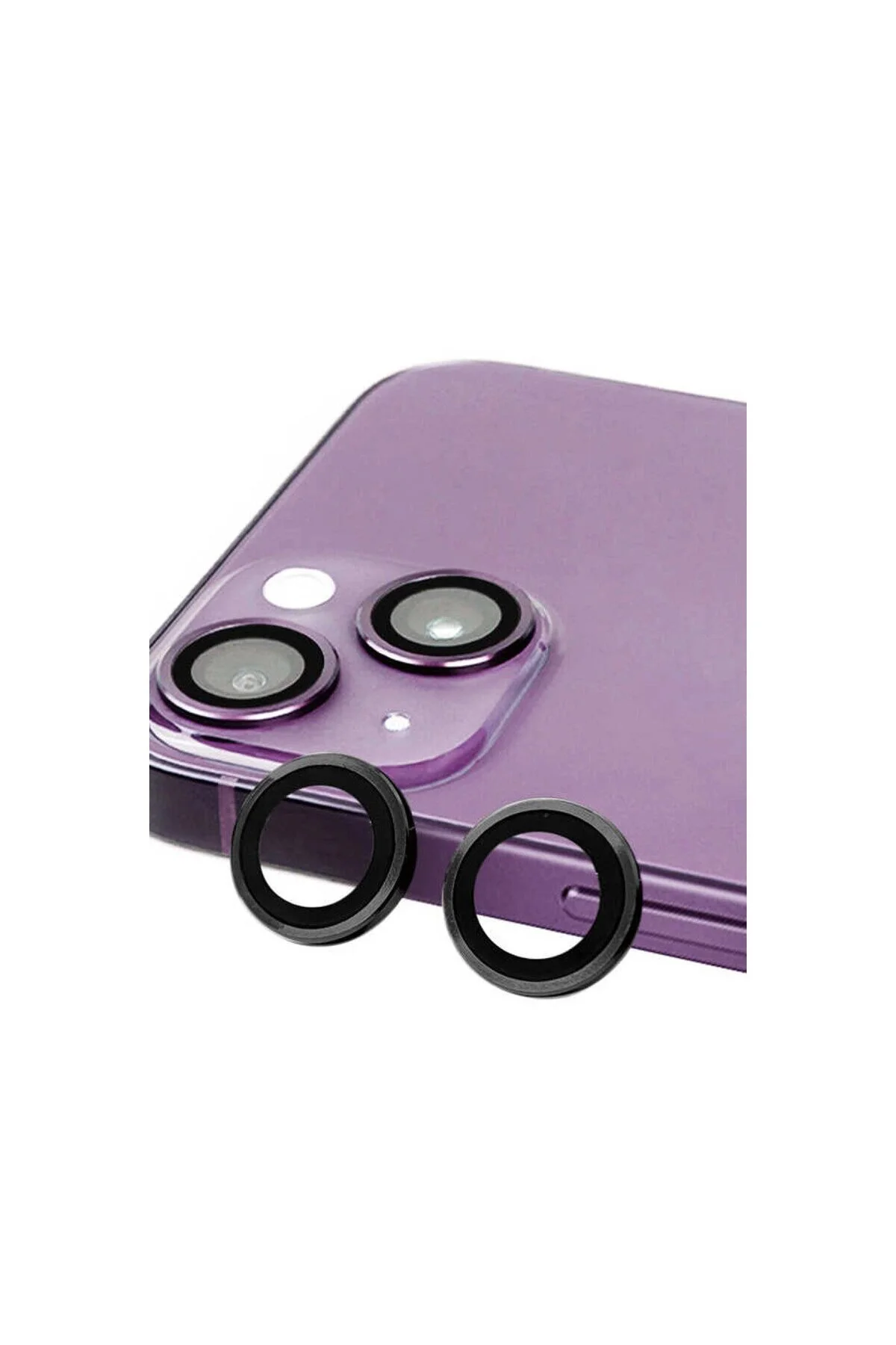 Apple İphone 14 Raze Metal Kamera Lens - Siyah Apple İphone 14 Raze Metal Kamera Lens - Siyah