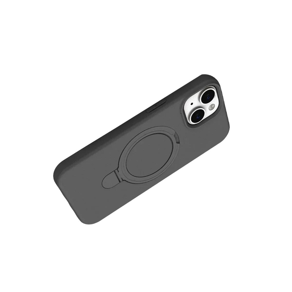 Apple iPhone 14 Regal Magsafe Standlı Kapak - Titan Gri