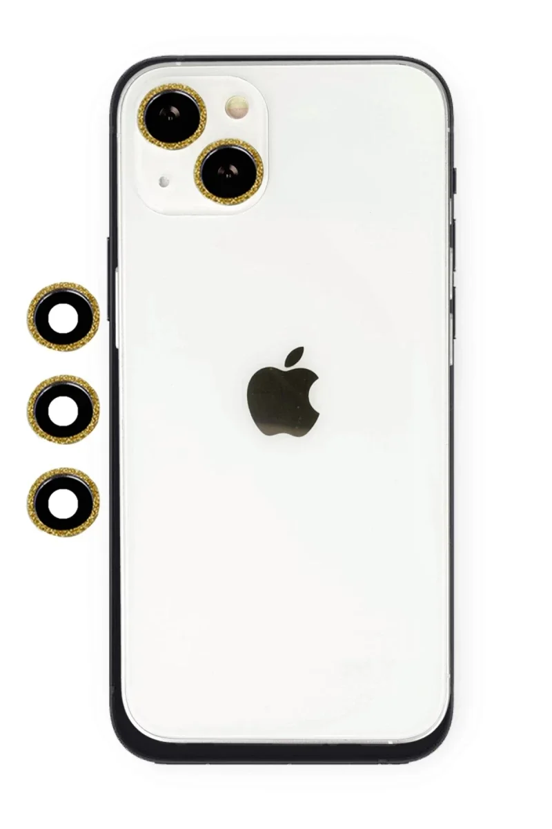 Apple iPhone 14 Shine Kamera Lens - Gold Apple iPhone 14 Shine Kamera Lens - Gold