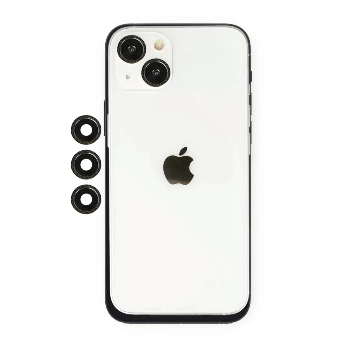 Apple iPhone 14 Shine Kamera Lens - Siyah