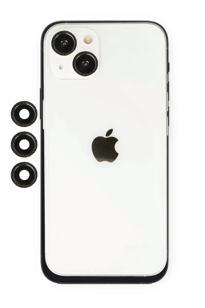 Apple iPhone 14 Shine Kamera Lens - Siyah