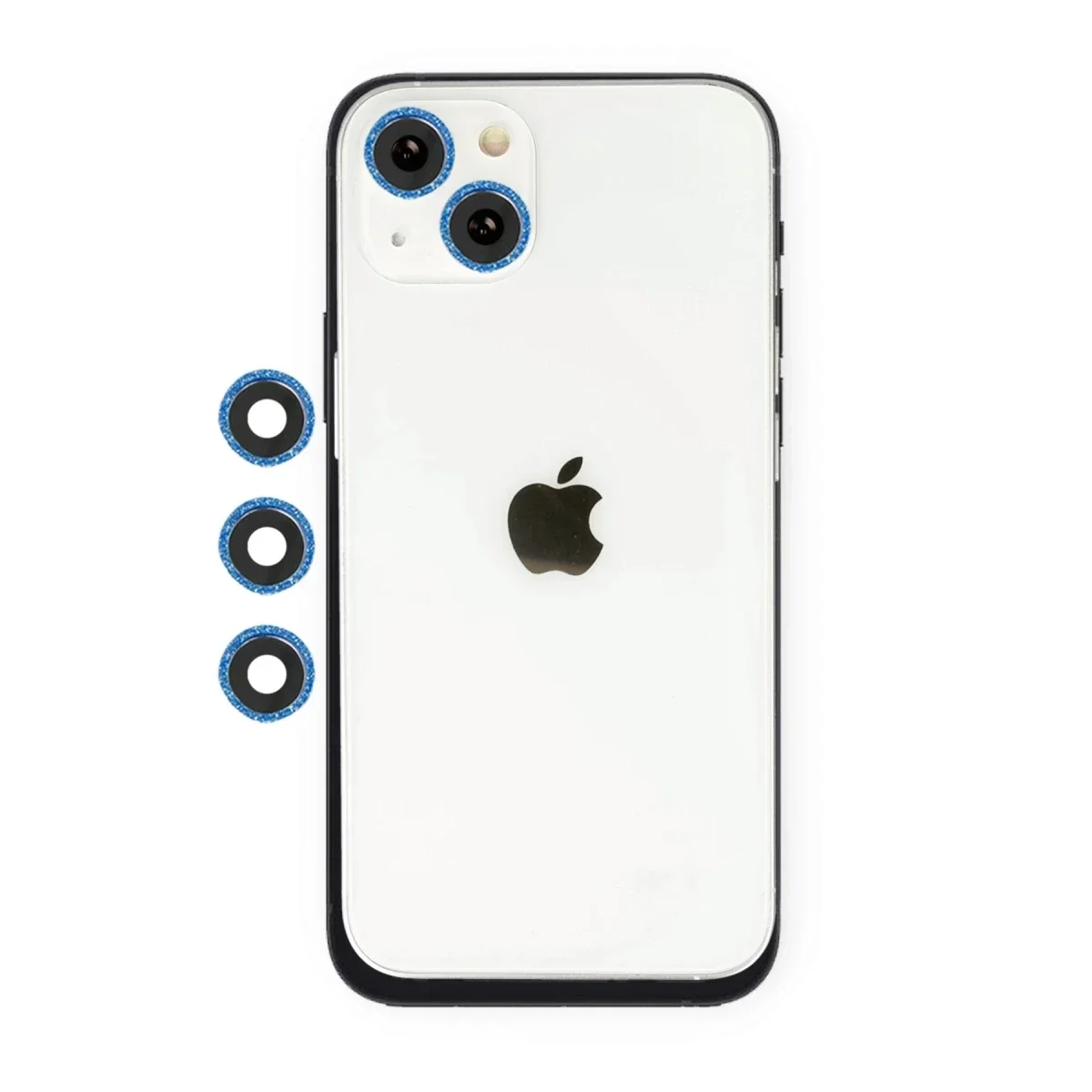 Apple iPhone 14 Shine Kamera Lens - Mavi Apple iPhone 14 Shine Kamera Lens - Mavi