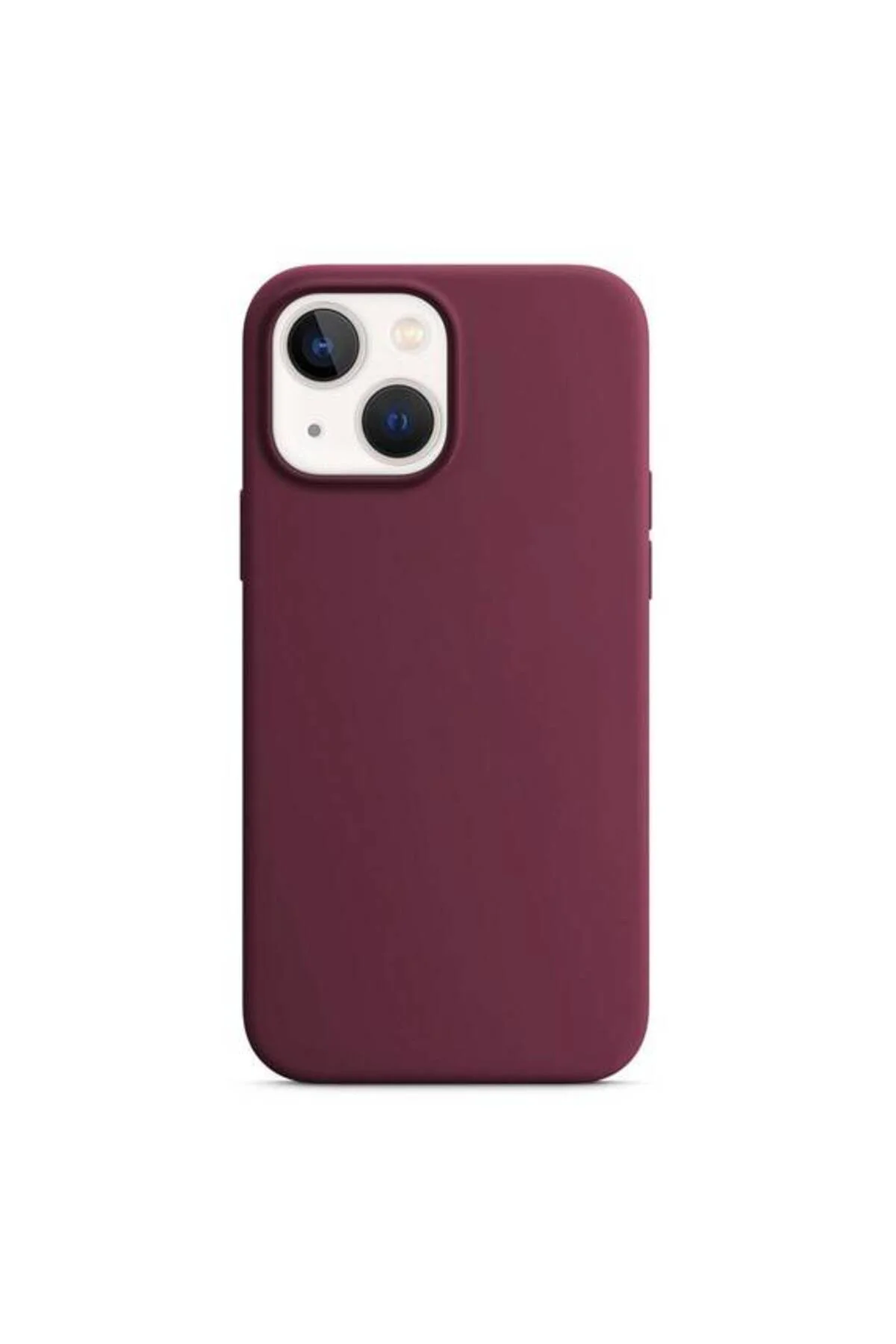 Apple iPhone 15 6.1'' Liquit Lansman Silikon Bordo