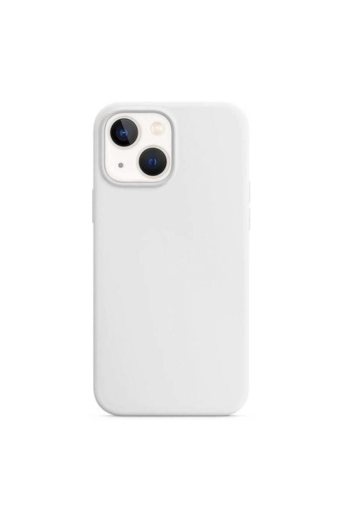 Apple iPhone 15 6.1'' Liquit Lansman Silikon Beyaz